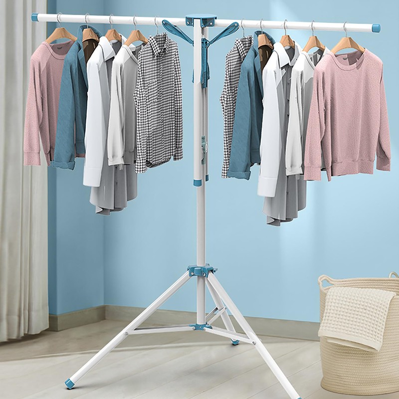 AUGMIRR Clothes Drying Racks, Height-Adjustable 52 Inches Updated Version,Stainless Steel