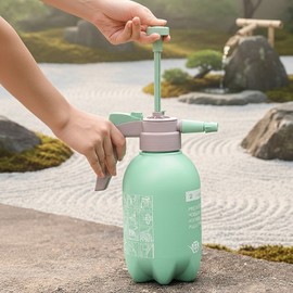 2L Compressed Sprayer for Automatic Disinfection, Car Washing, and Cleaning High-Pressure Sprayer 2L 2ea