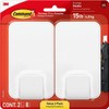 Command Heavy Duty Utility Wall Hooks, 2 Hooks with 8