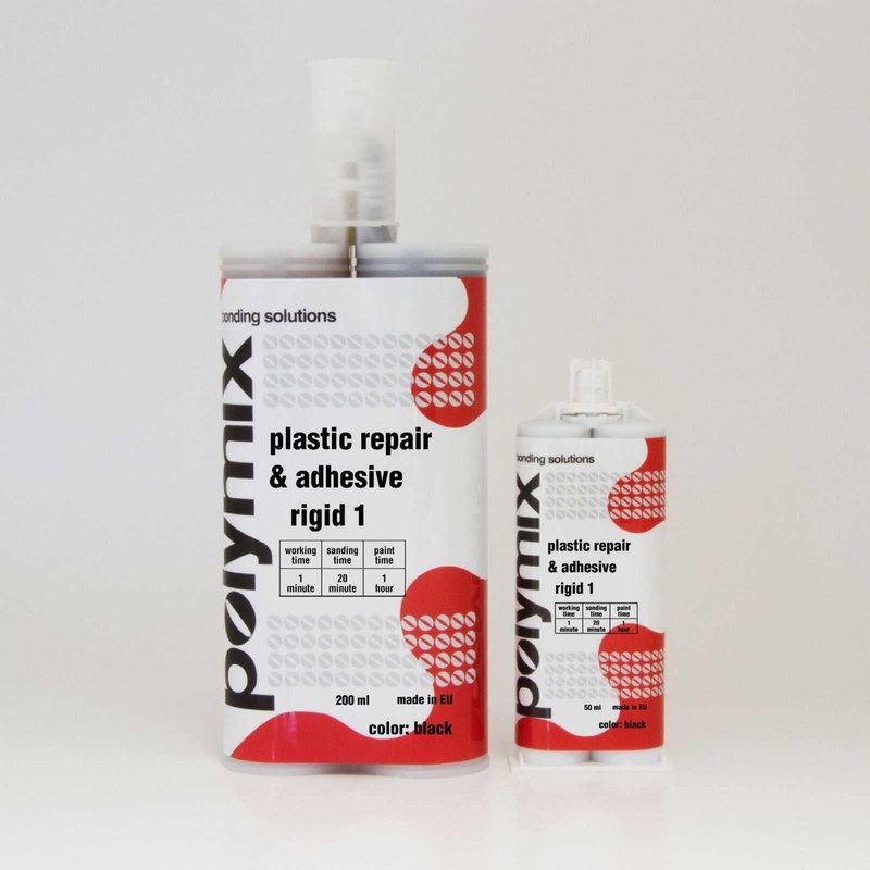 Polymix Rigid Automotive Multipurpose Plastic Repair and Adhesive 200ml Cartridge