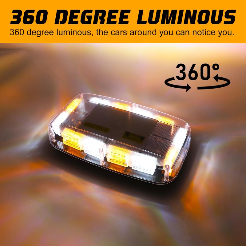 OPP ULITE Rechargeable Led Strobe Light Remote Control Wireless Battery,