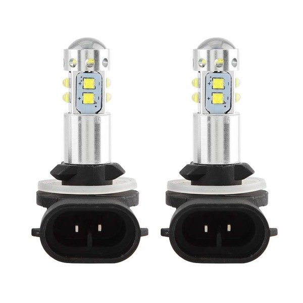 2 bombillas LED COB de 50 W 6000 K superblancas