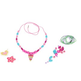 small foot Vivien 2465 Wooden Threading Box for Friendship Bracelets, from 3 Years Up