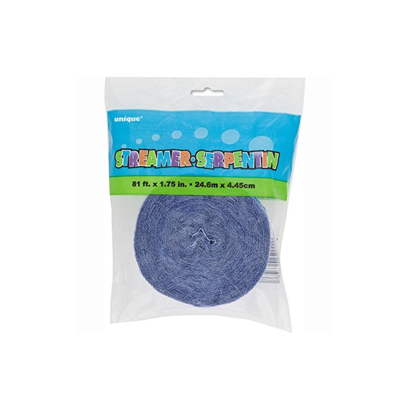 Unique Industries, Crepe Paper Streamer, Party Supplies - Baby Blue,