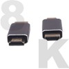 Kework 2 Pack HDMI 8K Extender, HDMI 2.1 Version Male