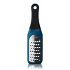 Microplane Artisan Series Cheese Grater and Zester (Extra Coarse, Blue)