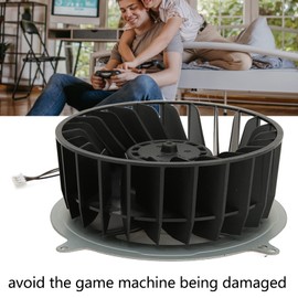 23 Blade Internal Cooling Fan Replacement DC 12V 2.15A Universal Console Replacement Fan