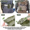 Molle Handcuff Pouch, Handcuff Case for Duty Belt/Tactical Vest, Handcuff
