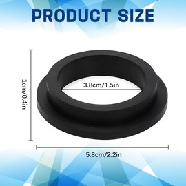 Pack of 5 Pool O-Rings Replacement Part for Intex Pool Rubber Sealing Rings Washers, Pool Accessories for Intex Sand Filter Pumps, for Spare Parts 26323CA, 26323EH, 26331CA, 26331EH, 26337EH