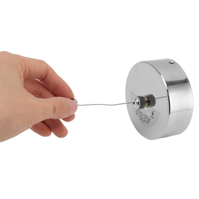 Retractable Clothesline Steel Wire Hole Free Laundry Line Clothes Line