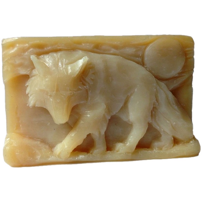 Wolf Silicone Mold SOAP Wax Plaster Resin Clay Monster