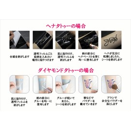 Fantasy thefantasy henatatoxu- guritta-tatoxu- For Stencils Fairy L108 [Set of 5]