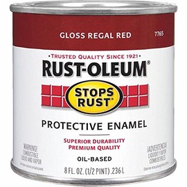 Stops Rust 1/2-Pint Gloss Regal Red Enamel
