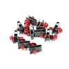 Mounting Clips Trim Screws for Aluminium Screw Red 5 x