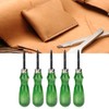 0.6mm-1.4mm Professional Beveler DIY Accessory Leather Craft Edge Cutting Tool