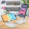 Iridium Tech Phone Holder Adjustable Cell Phone Stand for Desk,