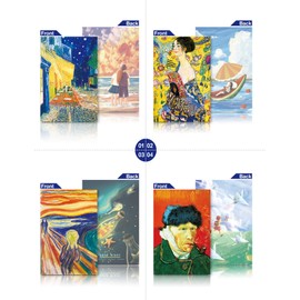 Mini Jigsaw Puzzles for Adults (8 Packs) Double-Sided Puzzle with Reference Blueprint, Micro Puzzle, Comes with Tweezers for Small Puzzles, Suitable As a Gift