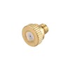 uxcell Brass Misting Nozzle - 10/24 UNC 0.5mm Orifice Dia