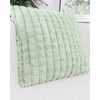 OYIMUA Sage Green Cushion Cover, 50 x 50 cm, Set