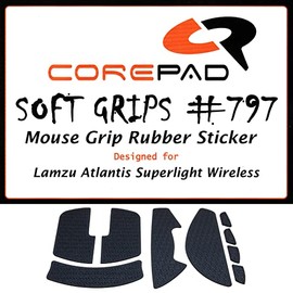 Corepad Soft Grips Lamzu Atlantis Superlight Wireless Grips, 1 Set