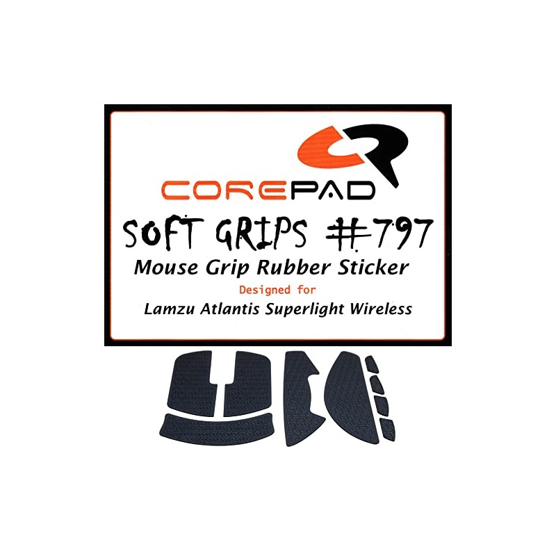 Corepad Soft Grips Lamzu Atlantis Superlight Wireless Grips, 1 Set