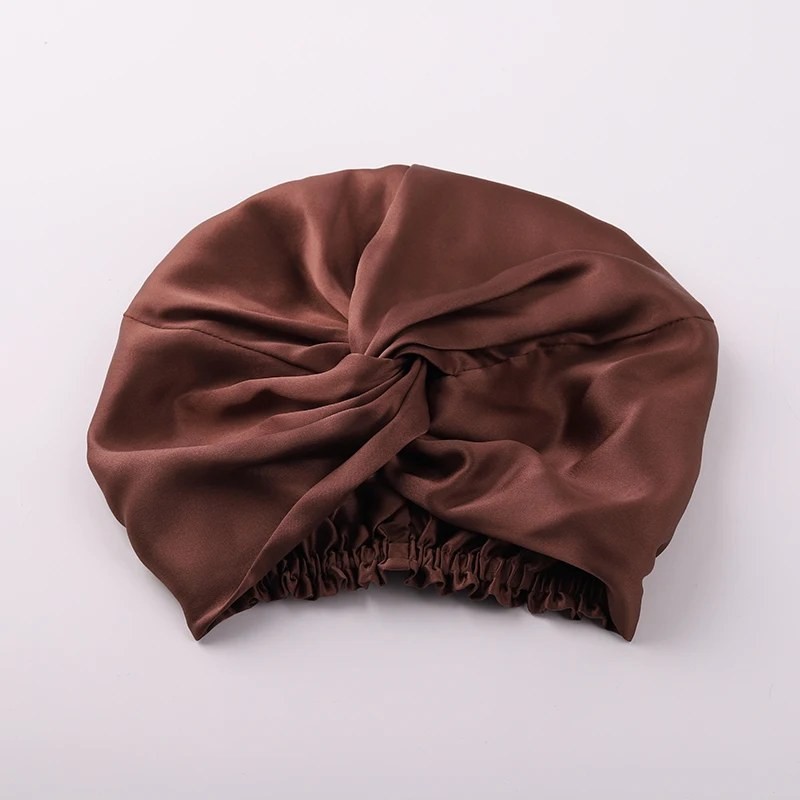 Mulberry Silk Night Cap – Silk Bonnet, Silk Sleep Hat