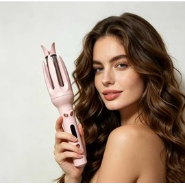 Automatic Curling Iron - Self-Rotating Hair Curler for All Hair Types
