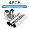 4-Piece 13mm Socket Set, 3/8-Inch Drive, 6-Point, Deep & Shallow