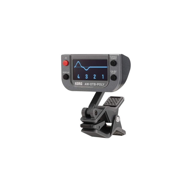 KORG AW-OTB-POLY Polyphonic Clip Tuner for Bases, Set of 2