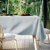 Filumi Tablecloth 120 x 160 cm Oval Silver Washable for