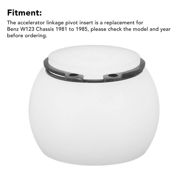 Accelerator Linkage Mount Pivot Insert 1233001340 ABS Replacement for Benz