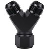 Podavelle 12AN Female to Dual 12AN Male Y Block Fitting