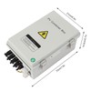 YINZINR Solar PV Combiner Box, 4 String with 10A Rated