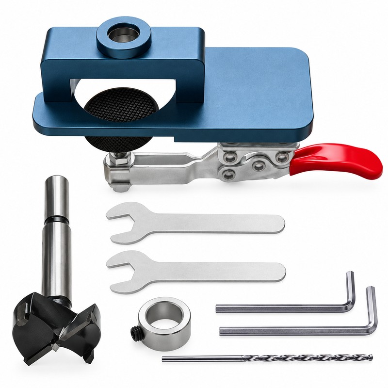 35mm Concealed Hinge Drill Bit Set for Cabinet Installation –