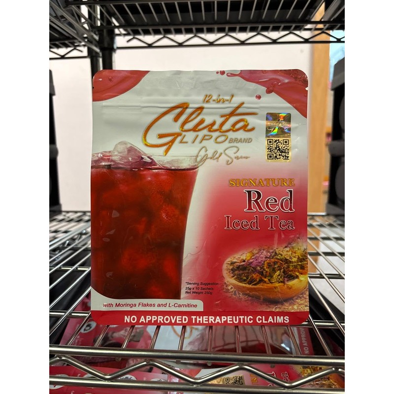 Glutalipo Gold Series Signature Mix Drinks (2 Boxes, Signature Red