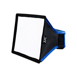 JJC RSB-M 23 x 18 cm Rectangle Soft Box for Portable External Flashguns - Black