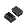 sourcing map Plastic Plug End Caps 30mm x 20mm Rectangular
