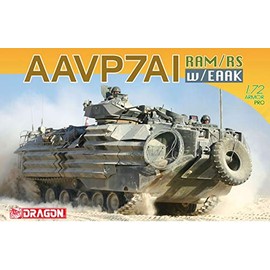 DRAGON DR7233 1/72 US Marine Corps Amphibious Car AAVP7A1RAM/RS EAAK Equip Plastic Model