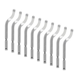 LDEXIN 10Pcs Deburring Blades BS1018 S100 Cobalt Saws Blades Deburr Cutters Trimming Scrapers
