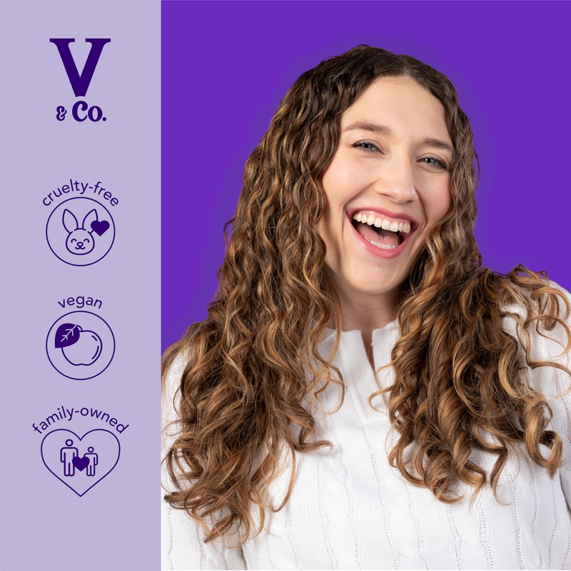 V&Co. Beauty Wave Babe Wavy Hair Conditioner – Sulfate Free