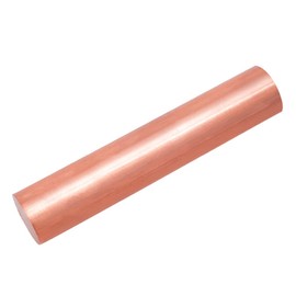 Eoiips 1/4" Pure Copper Round Rod, 1/4" Diameter Copper Solid Rod 9.84" Length, for Metal Craft & Metal Working Hobbies, 2pcs