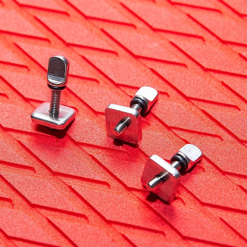 HEYTUR No Tool Stainless Steel Fin Screw for Longboard and