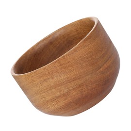 NOLITOY 3pcs Wooden Shaving Bowl for Men Practical Face Cleaning Container Light Brown for Home Barber Shops and Salons for Male Friends