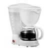 Kitchen Elite 5-Cup Automatic Drip Coffee Maker, White, Pause-n-Pour