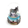 Onwomania Donkey Cute Horse Height 6.5 cm Snow Globe Glitter