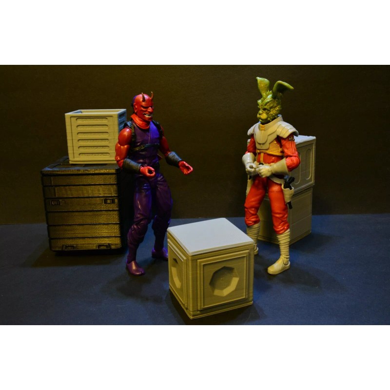 Founding Figures 1/12 Trando-Cram Crate(2x)