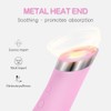 Rechargeable Silicone Facial Cleansing Brush with Heat Massage