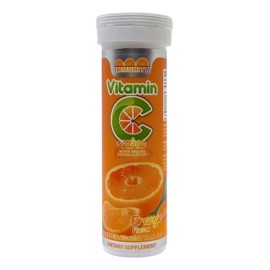 Vitamina C Efervescente 10 Tabletas + Zinc Immunity Naranja