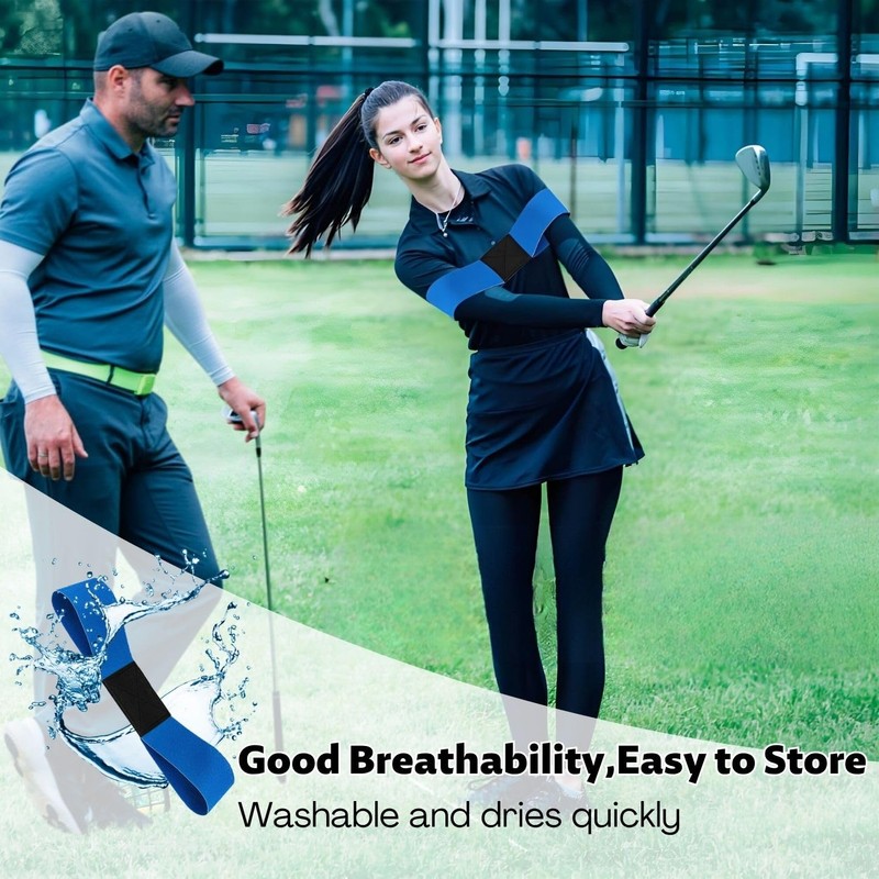 Lyivisk Pack of 3 Golf Swing Band, Golf Training Auxiliary