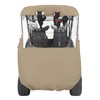 Classic Accessories Fairway Short Roof 2-Person Travel Golf Cart Enclosure,